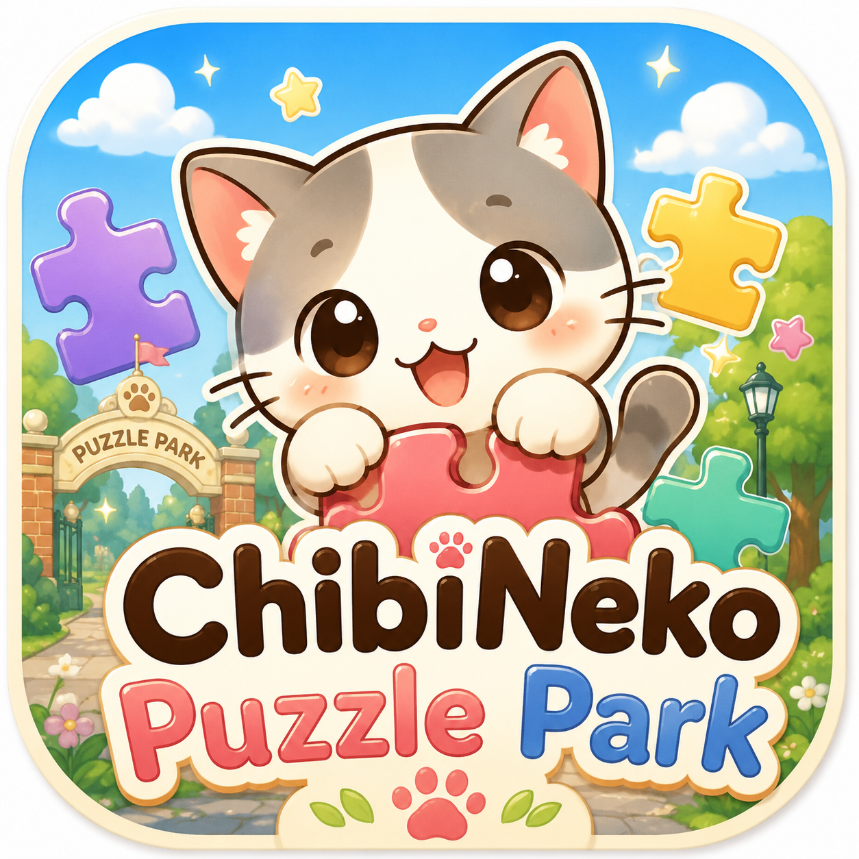 ChibiNeko Puzzle Parkアイコン