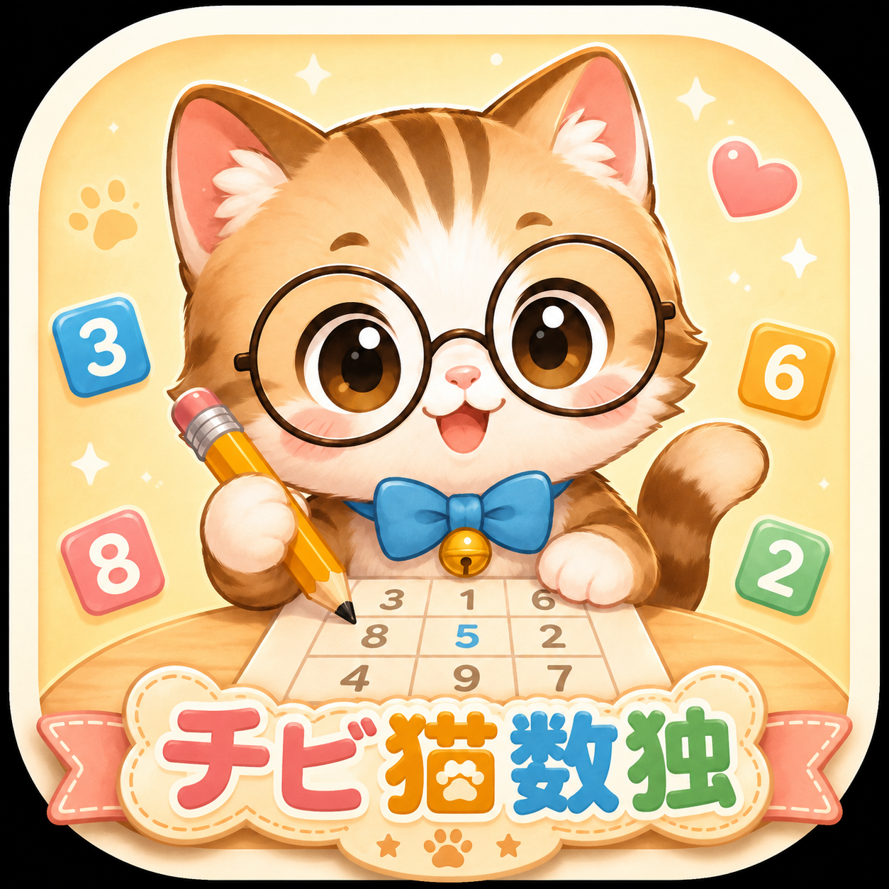チビ猫数独アイコン
